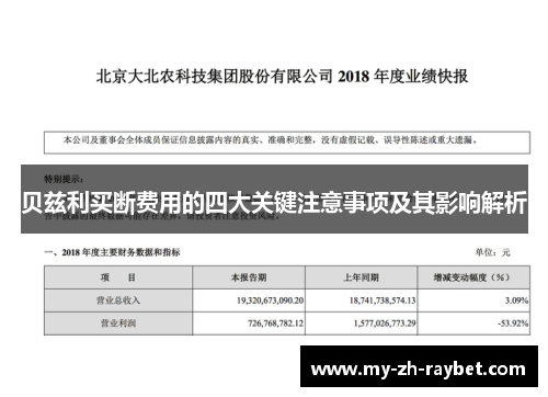 贝兹利买断费用的四大关键注意事项及其影响解析 贝兹利买断费用的四大关键注意事项及其影响解析